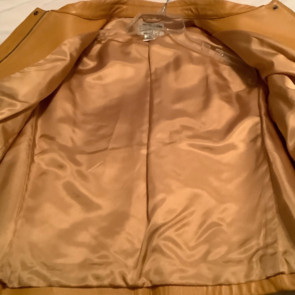 Pendleton Golden Yellow Leather Jacket - image 5